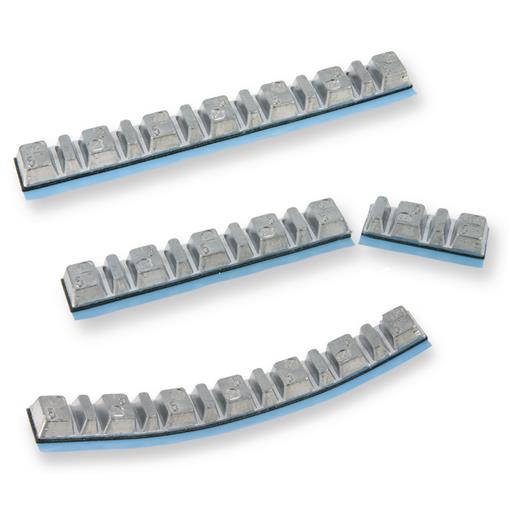 Utež tovor. lepljiva plastificirana 150g