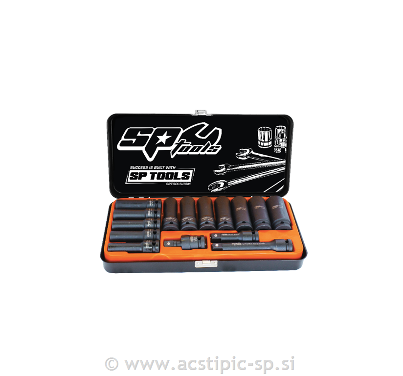 SP Nas ključ SET IMP 1/2DR DEEP 6PT 15PC
