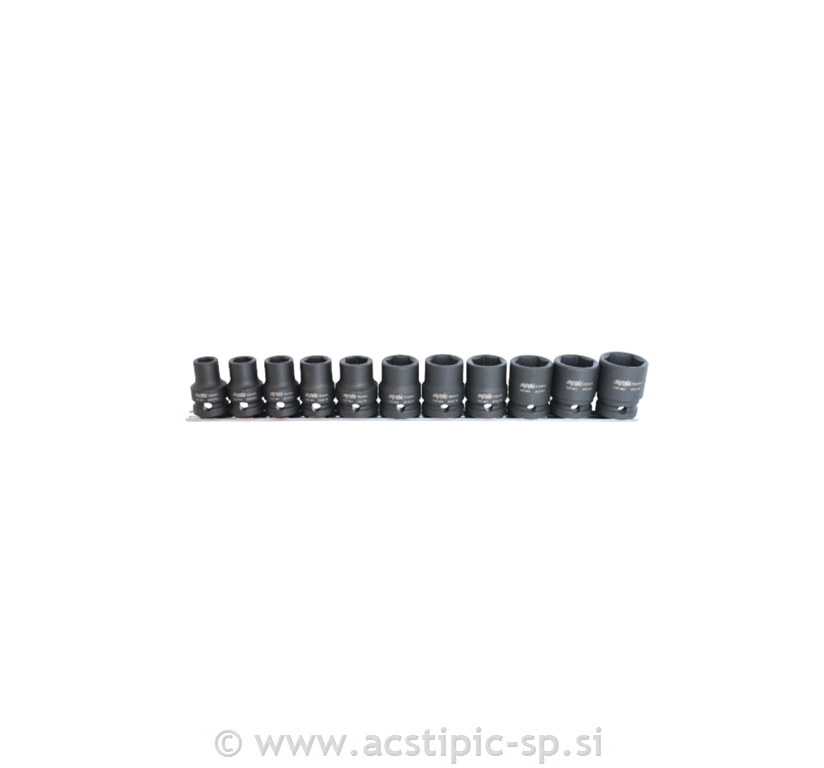 SP Nas ključ RAIL IMPACT 1/2DR 6PT 11PC