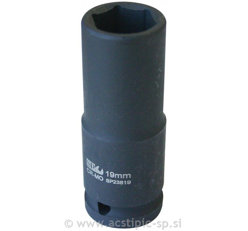 SP Nas. ključ udarni 1/2 DR 6PT METRIC 1