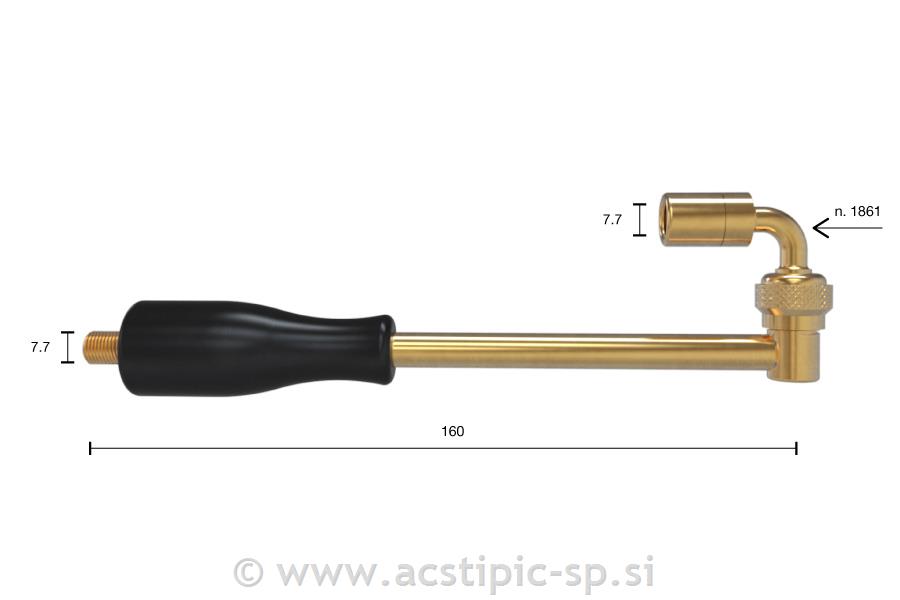 Nastavek za pumpanje z nastavkom 1861